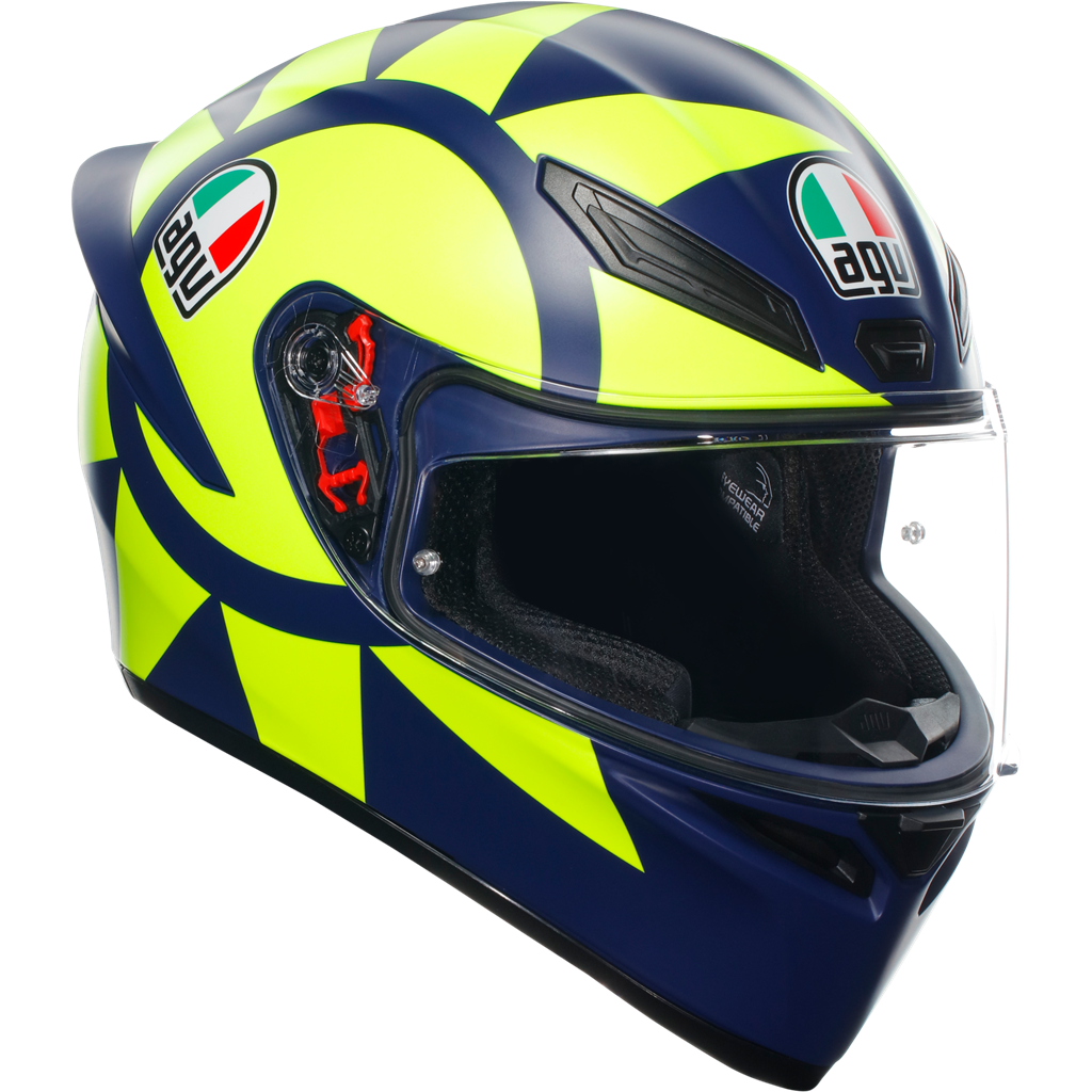 AGV K1-S E2206 Full Face Motorcycle Helmet - VR46 Rossi Replicas