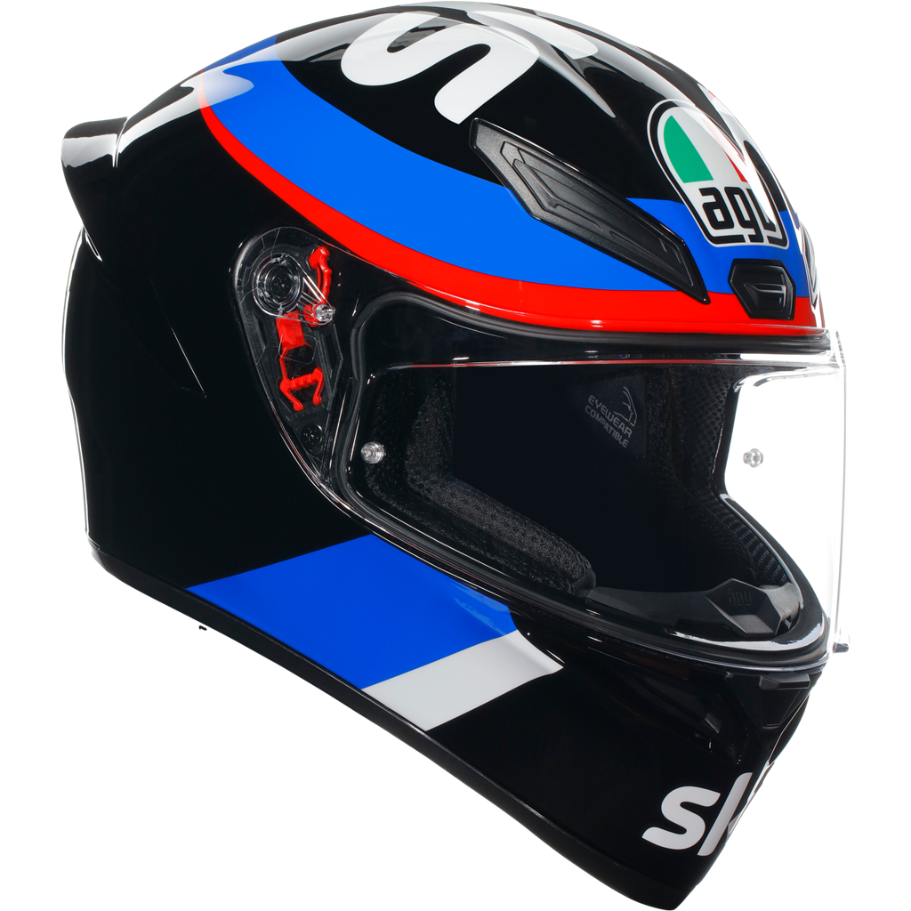 AGV K1-S E2206 Full Face Motorcycle Helmet - VR46 Rossi Replicas