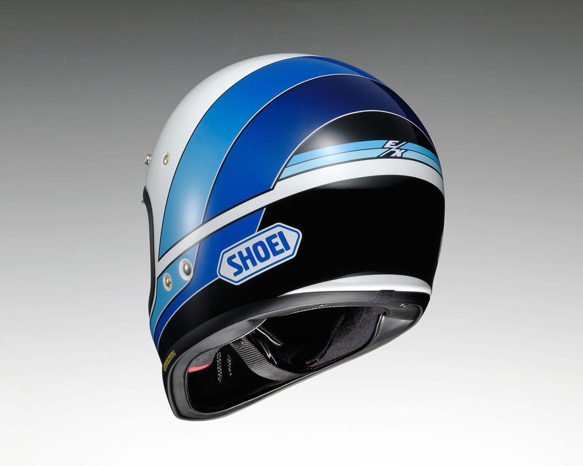 Shoei Ex-Zero Equation TC11 Full Face Helmet - White / Blue / Black
