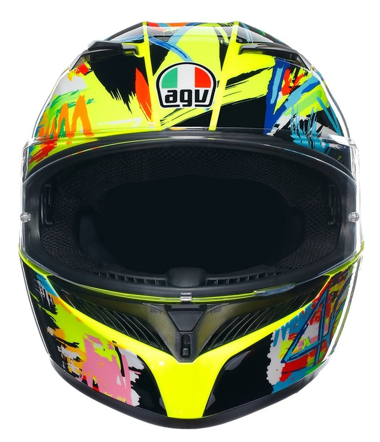 AGV K3 E2206 Full Face Motorcycle Helmet - VR46 Rossi Replicas