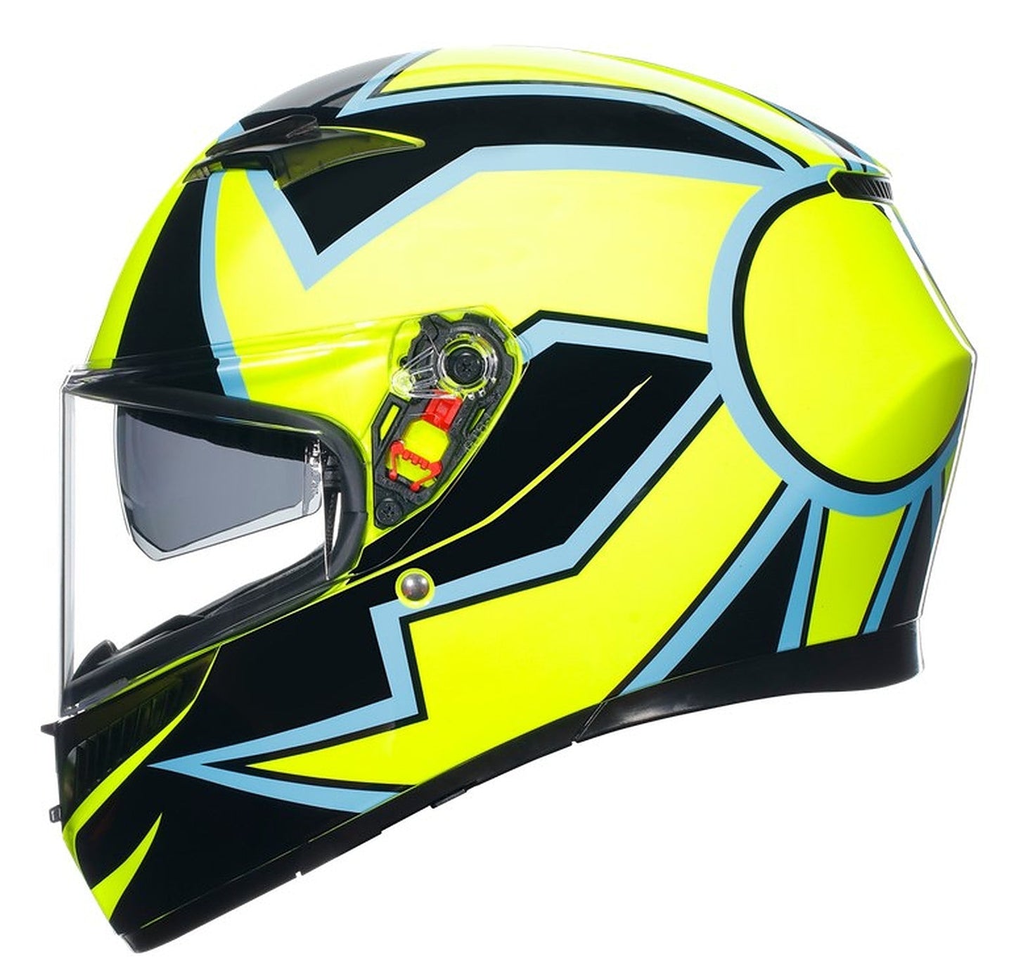 AGV K3 E2206 Full Face Motorcycle Helmet - VR46 Rossi Replicas