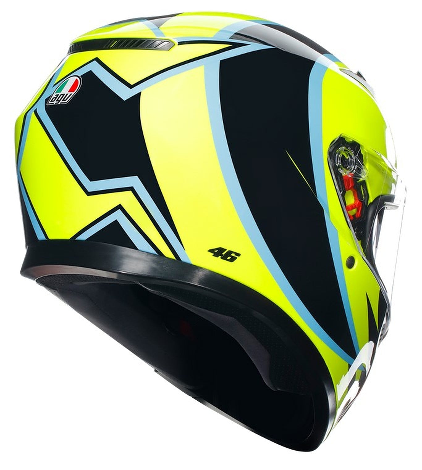 AGV K3 E2206 Full Face Motorcycle Helmet - VR46 Rossi Replicas
