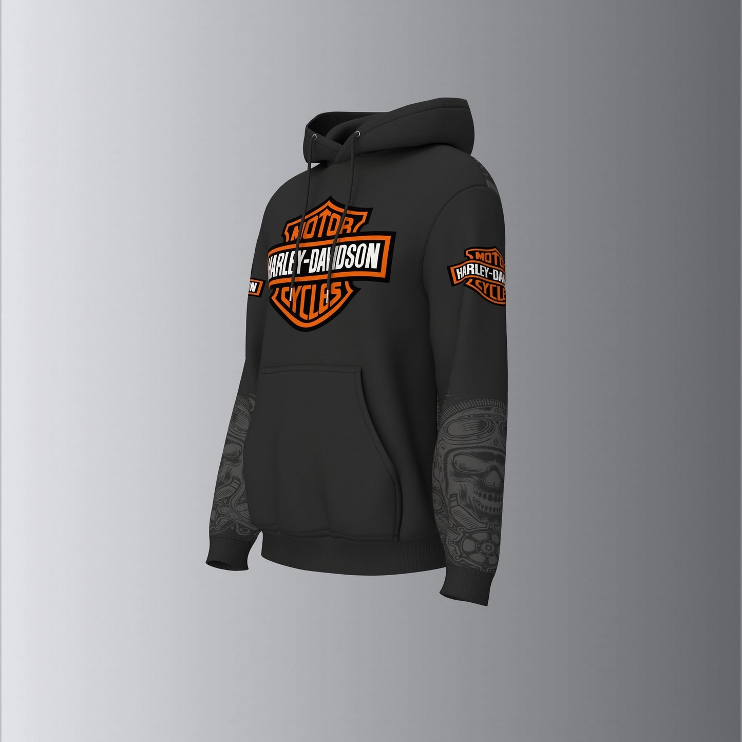 HD Skull Hoodie