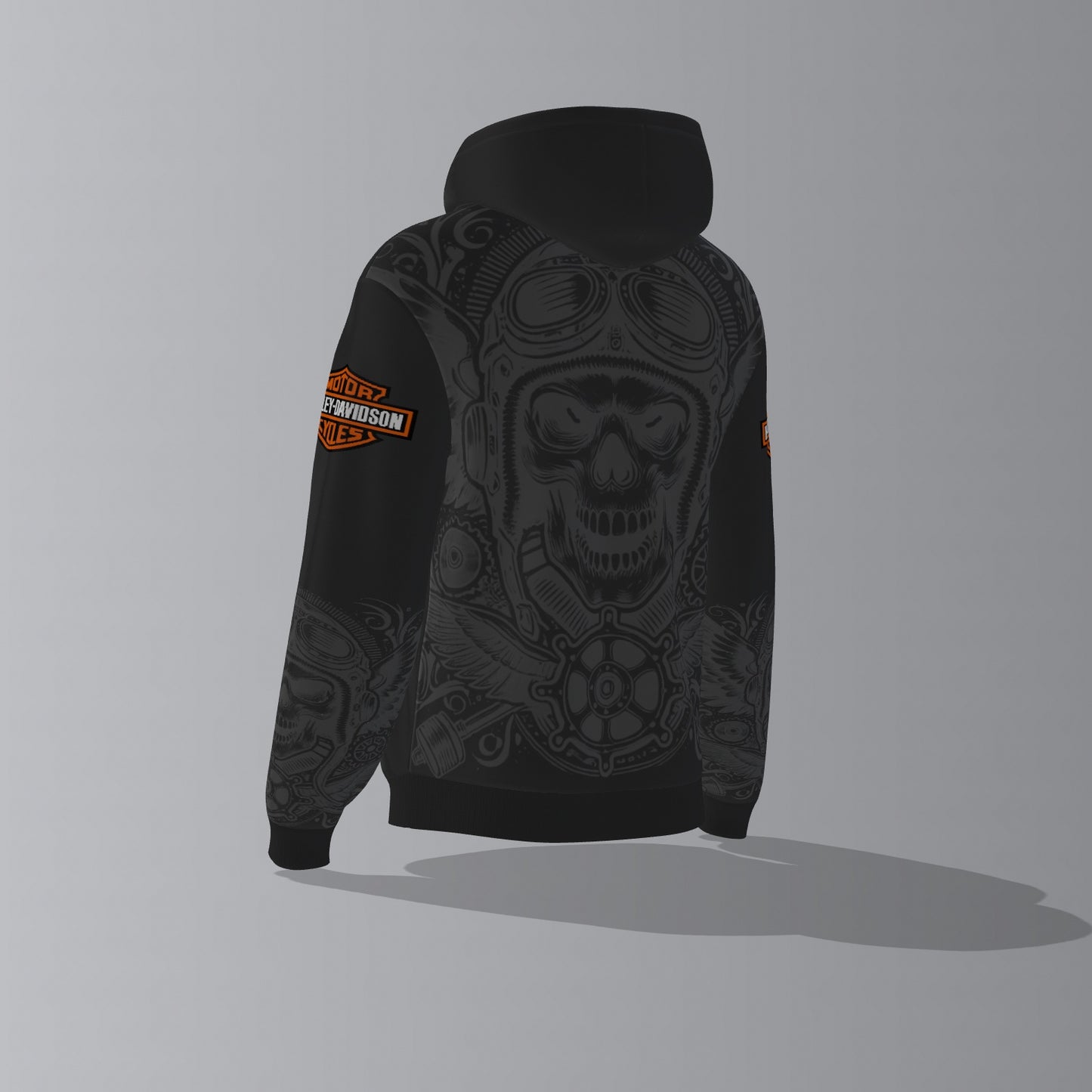 HD Skull Hoodie