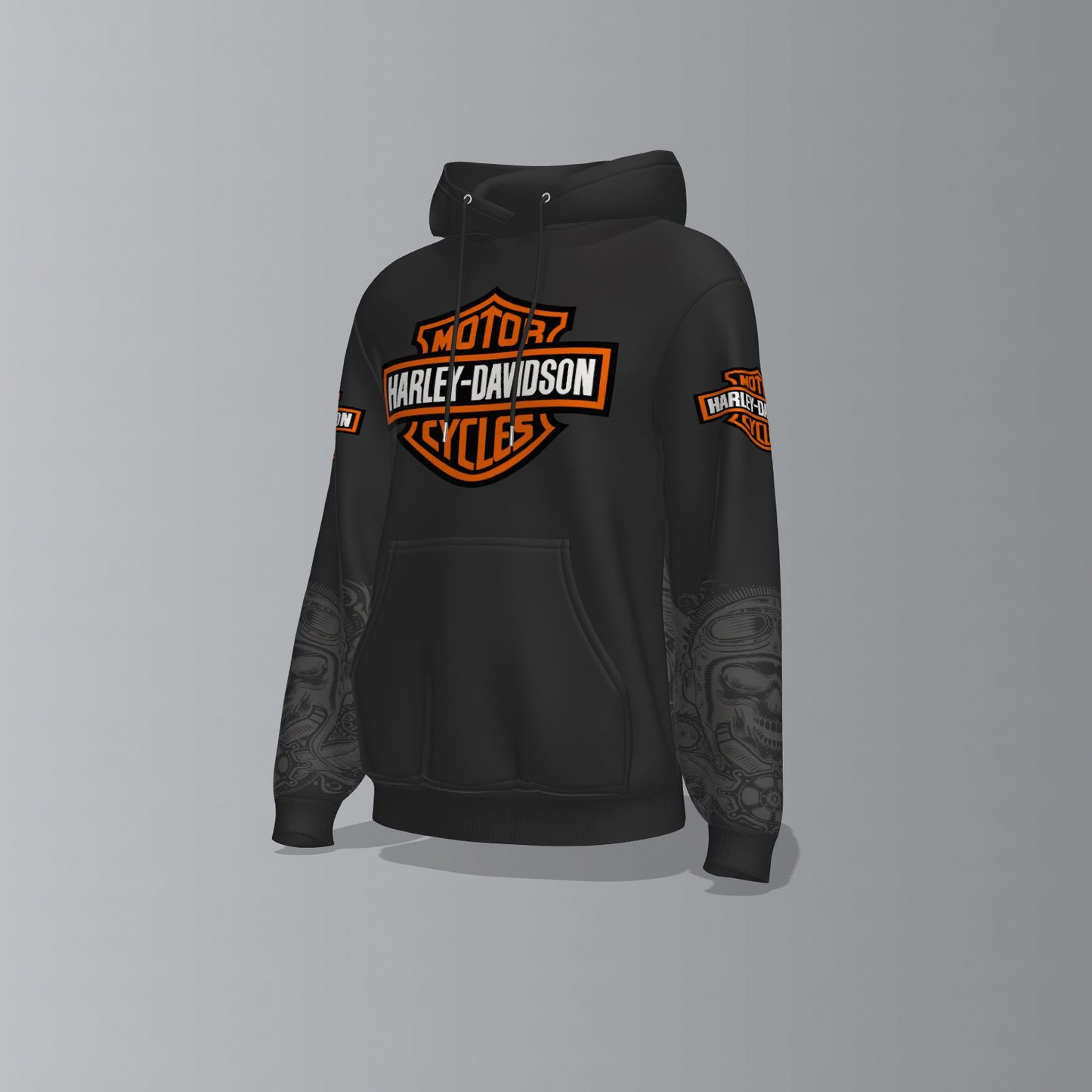 HD Skull Hoodie