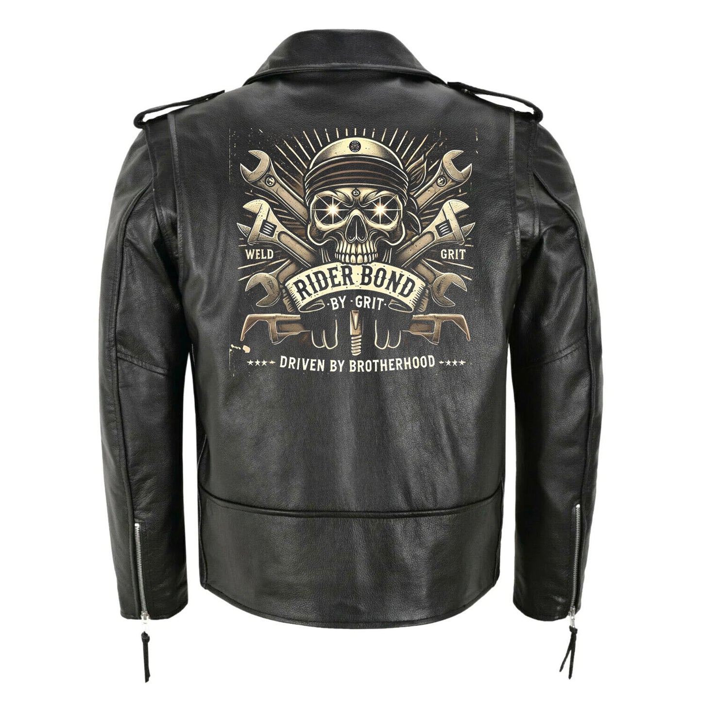 By Grit – Brotherhood Edition Leather Jacket