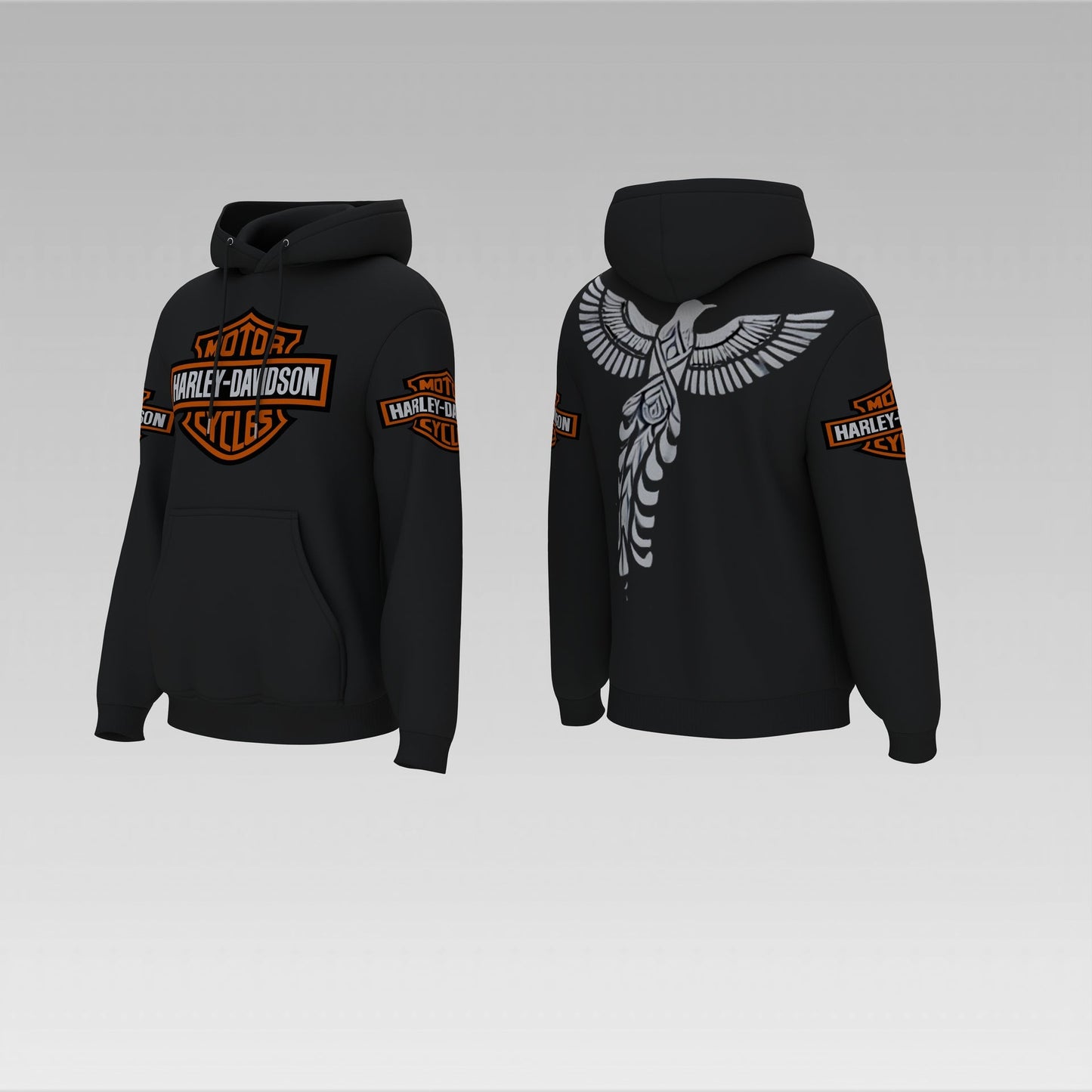 HD Eagle Hoodie