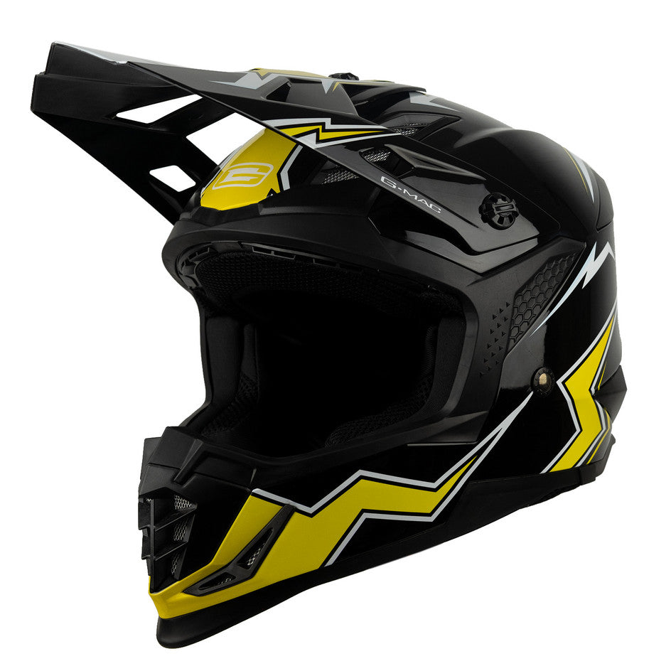 G-Mac Sting Evo ACU Approved Motocross Motorcycle MX Off Road Helmet
