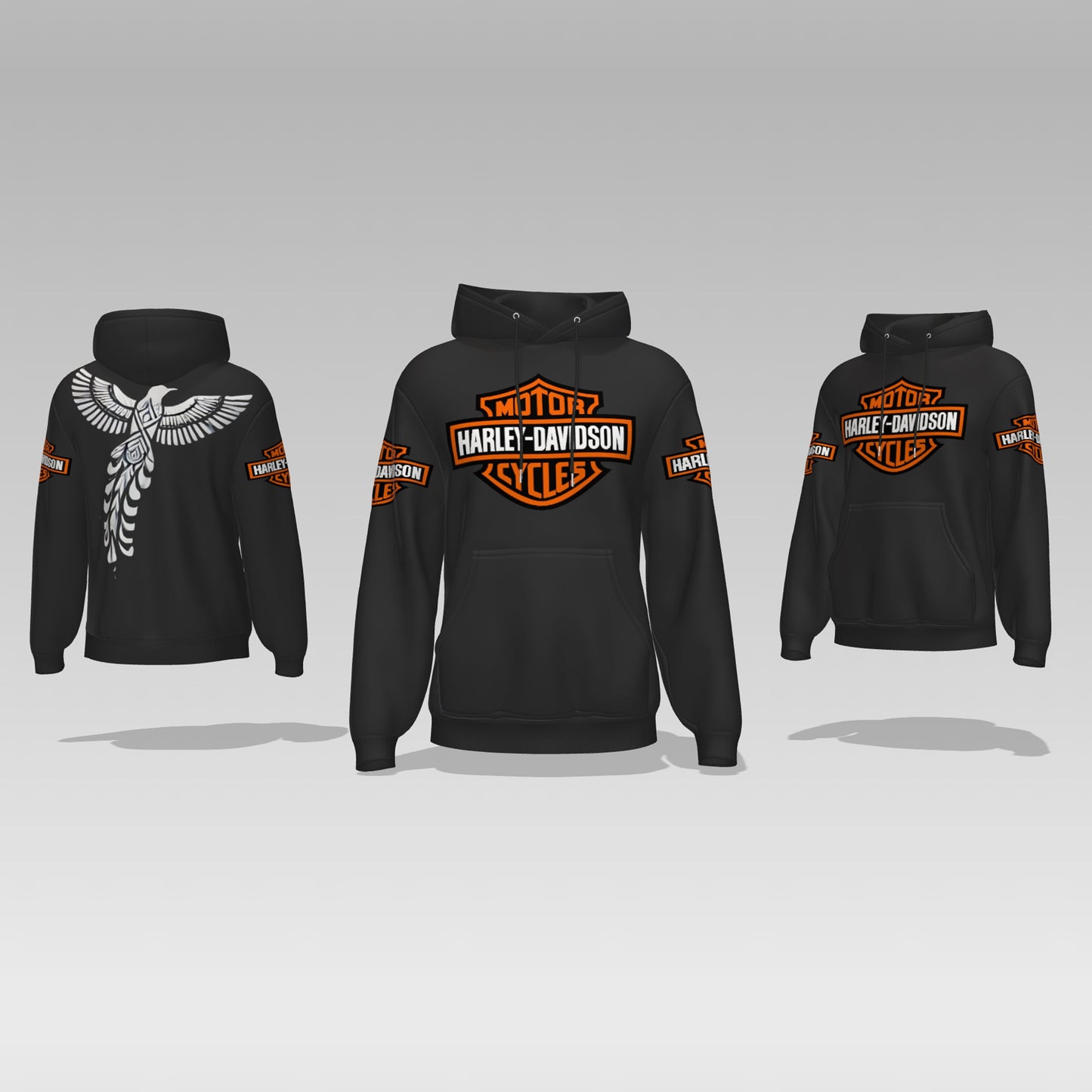 HD Eagle Hoodie